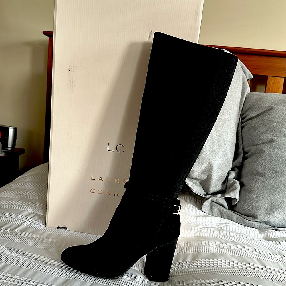 High heeled dress boots. LCLauren Conrad. Never worn.